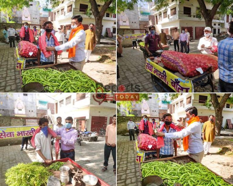 सेवा भारती और भारतीय जनता पार्टी के साझे सहयोग से 100 लोगों को सृजन रोजगार का संकल्प