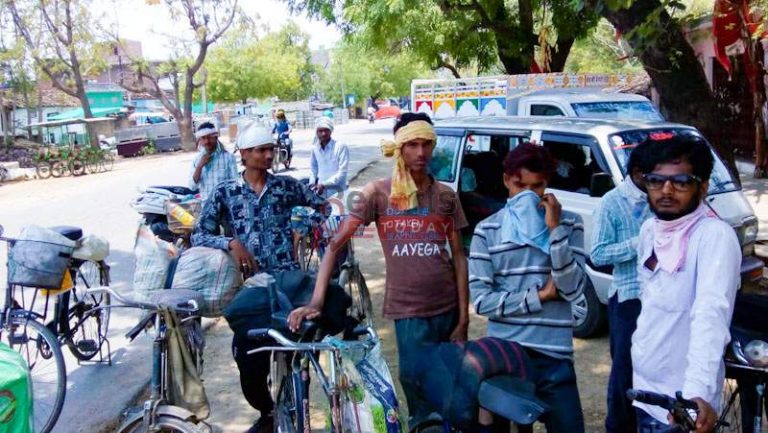 पंजाब से बांदा का सफर साइकिल से जारी