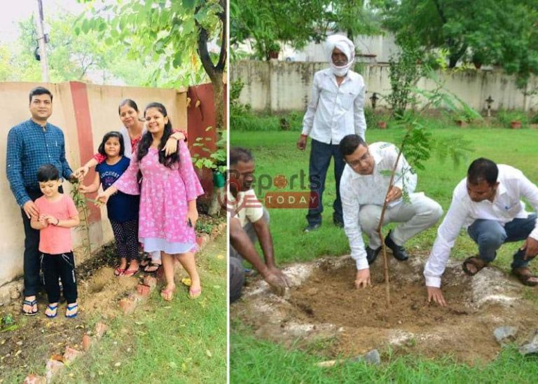 प्रतापगढ़ : जिलाधिकारी ने विश्व पर्यावरण दिवस के अवसर पर किया वृक्षारोपण